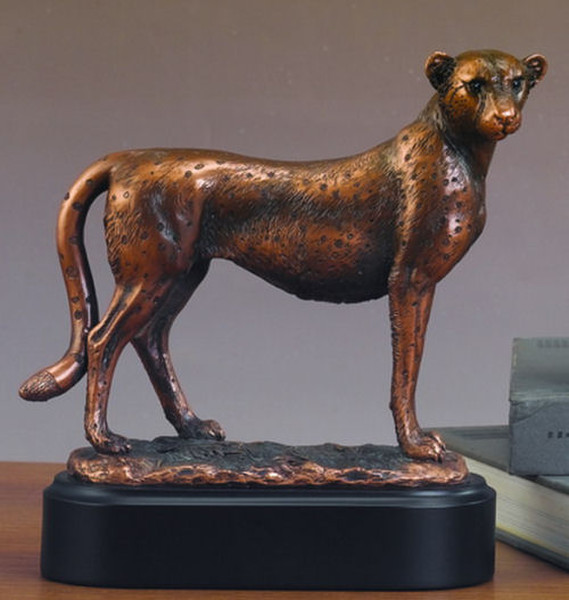 cheetah wildlife rendering elegant of wild cats Sculpture Figurine Statue